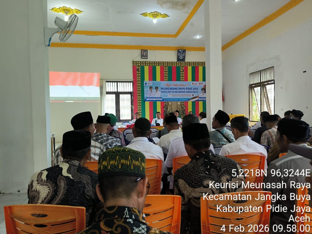 Musrenbang RKPK Pidie Jaya di Jangka Buya