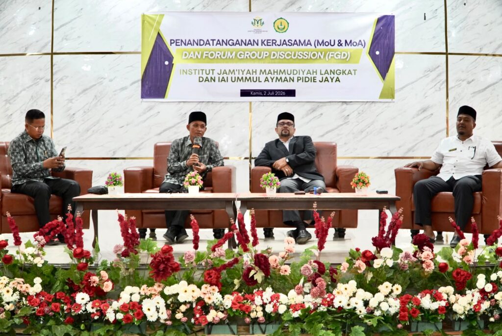 Momentum Penandatanganan MoU IAI Ummul Ayman dan IJM Langkat