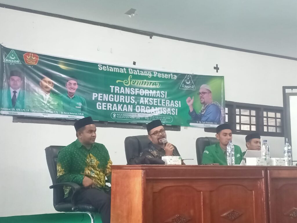 Wakil Rektor III IAI Ummul Ayman Pidie Jaya Dr. Tgk. Syeh Khaliluddin