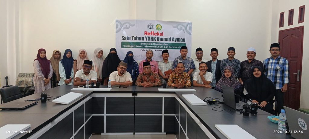 Diskusi Refleksi Satu Tahun YBHK Ummul Ayman
